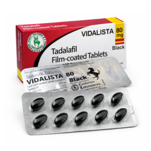 Vidalista 80mg Black Tadalafil